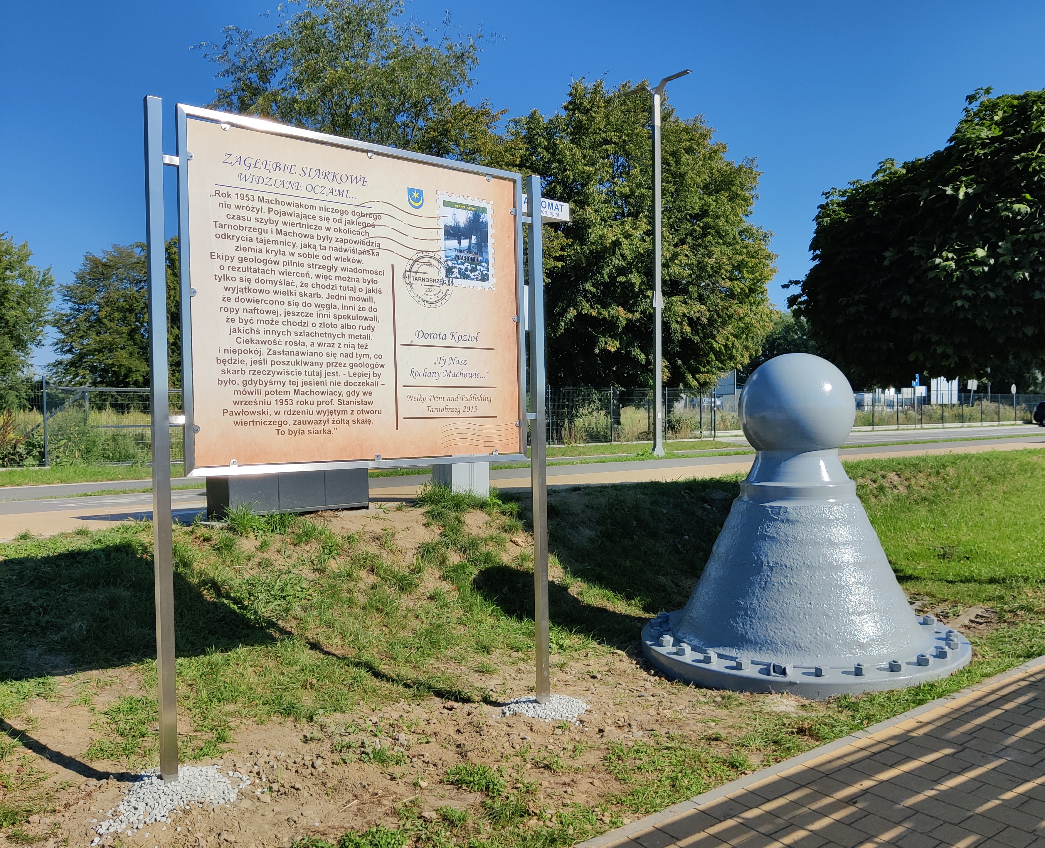 Jezioro Tarnobrzeskie. Historia na tablicach